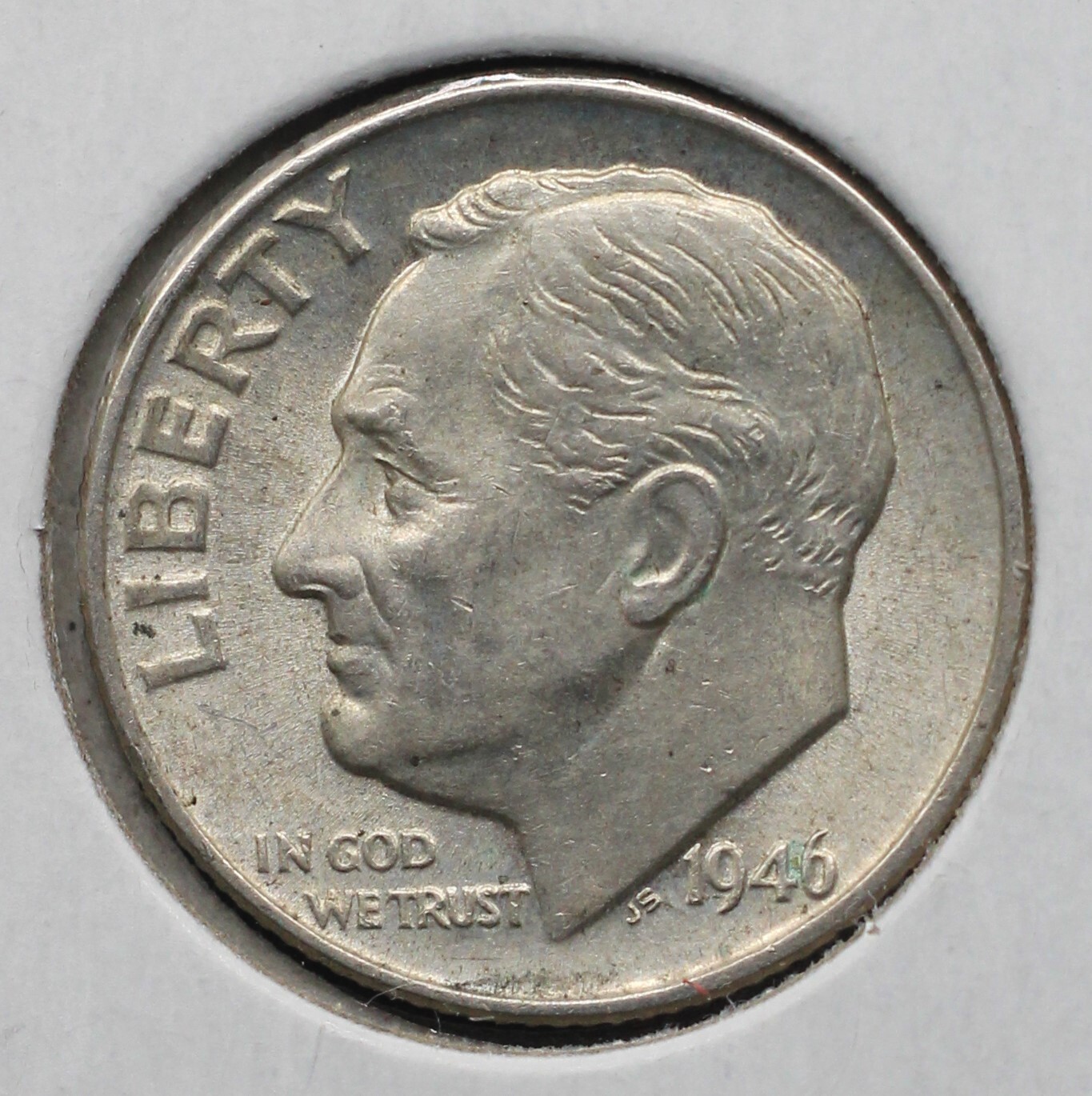 1946-D ROOSEVELT DIME 10C - FS-502 RPM D/D (P0084)