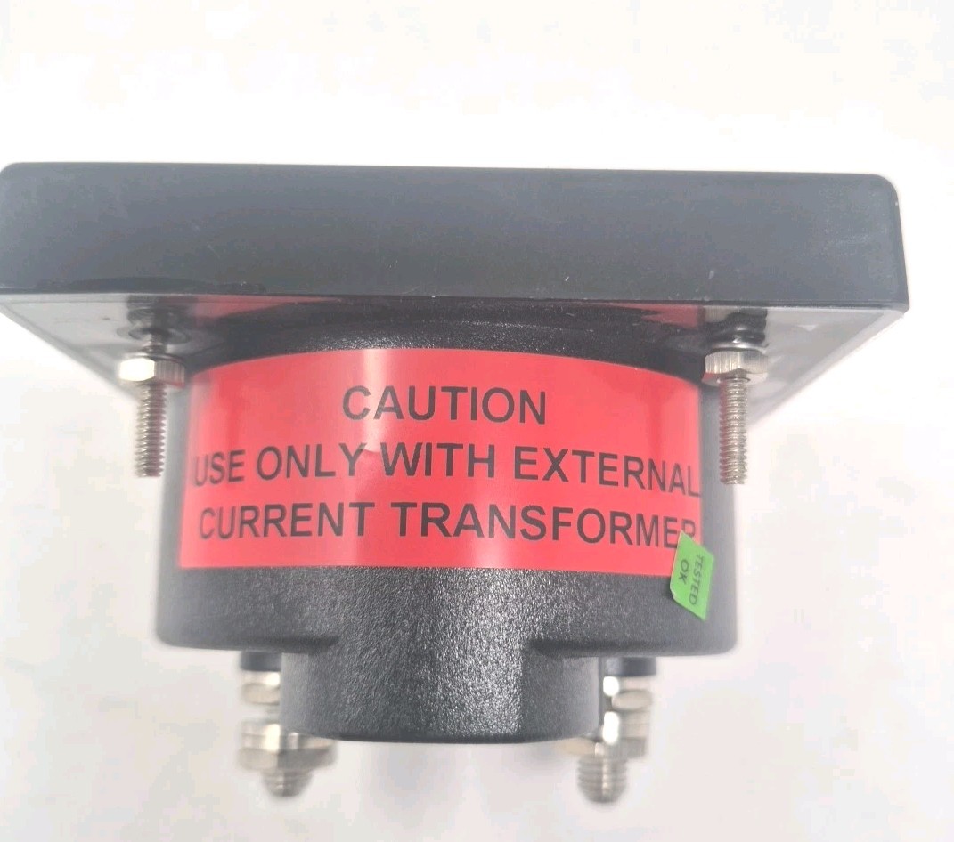 Analog Panel Meter 12G387 - New Open Box - See Desc.