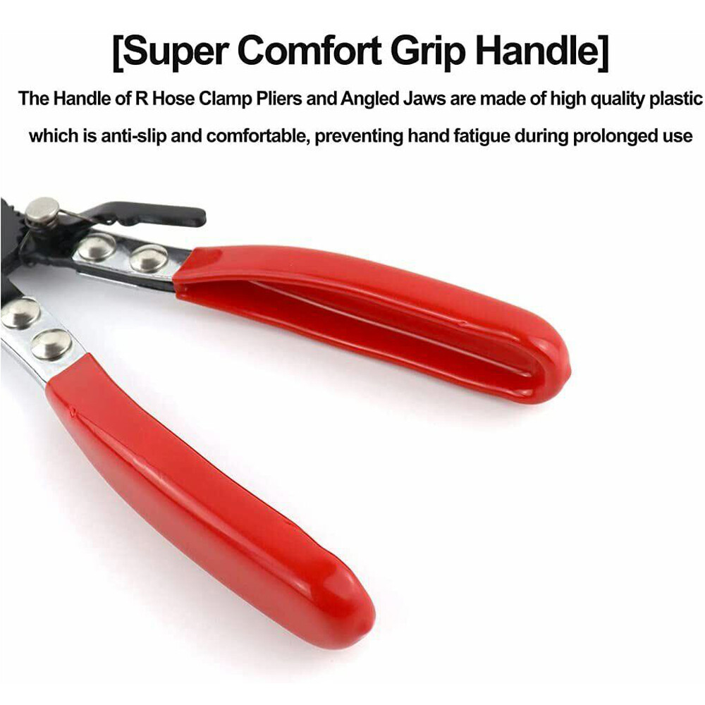 2x Hose Clamp Pliers Car Water Pipe Fuel Coolant Spring Bundle Removal Tools US