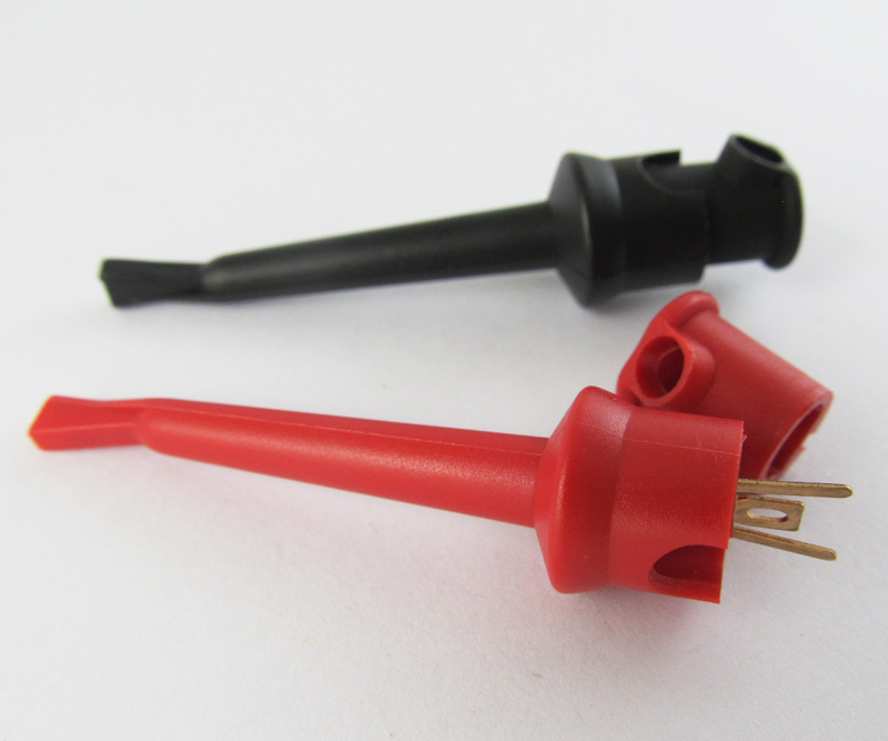 4pcs High Quality Nylon PA Copper Flexible Large Test Hook Clip Probes PCB SMD