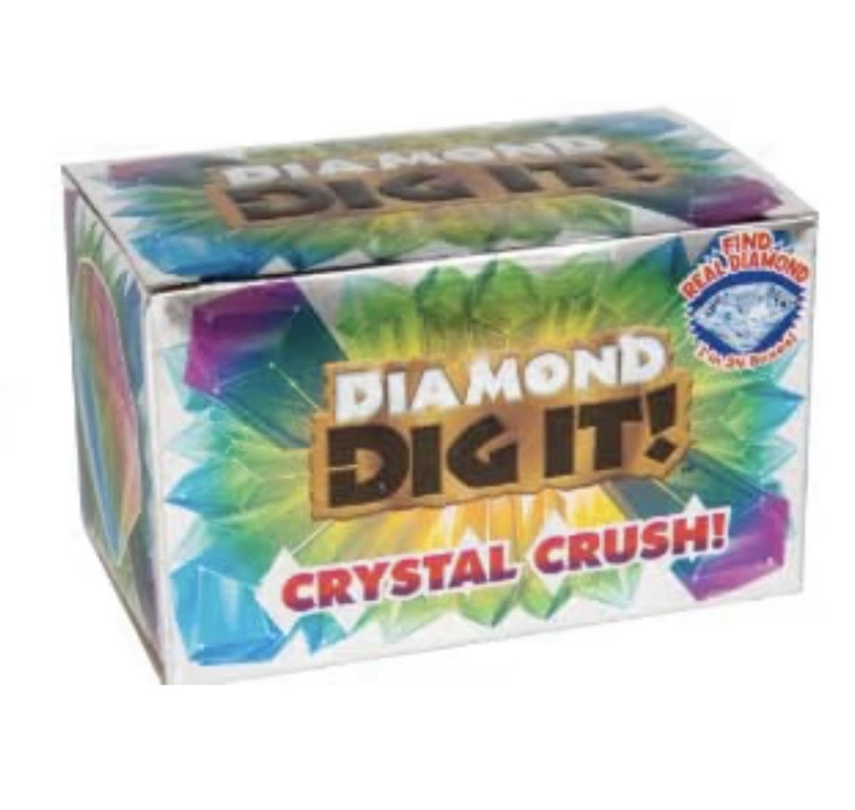 1X Diamond Dig It! Crystal Crush Mystery Box Brand New Easter Gift Party Favors