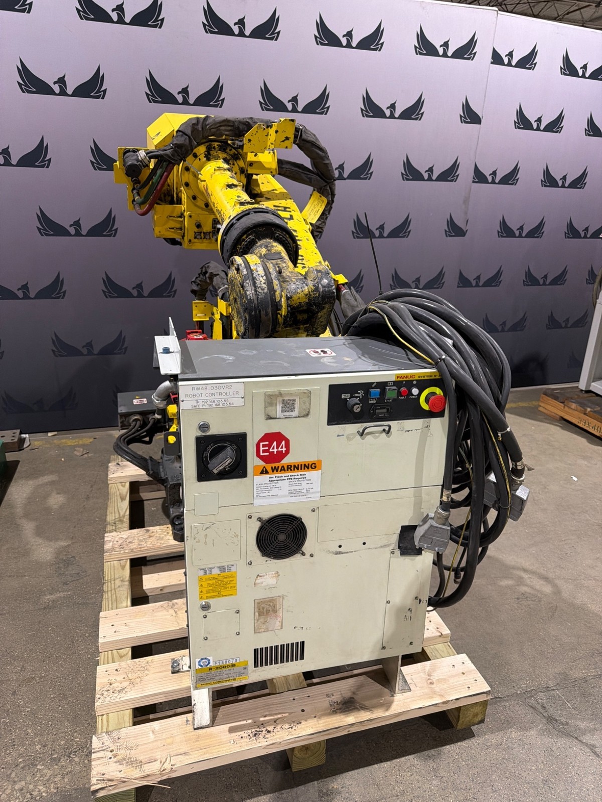 FANUC R‑2000iB/210F Robot Complete w/ R‑30iB Controls USED