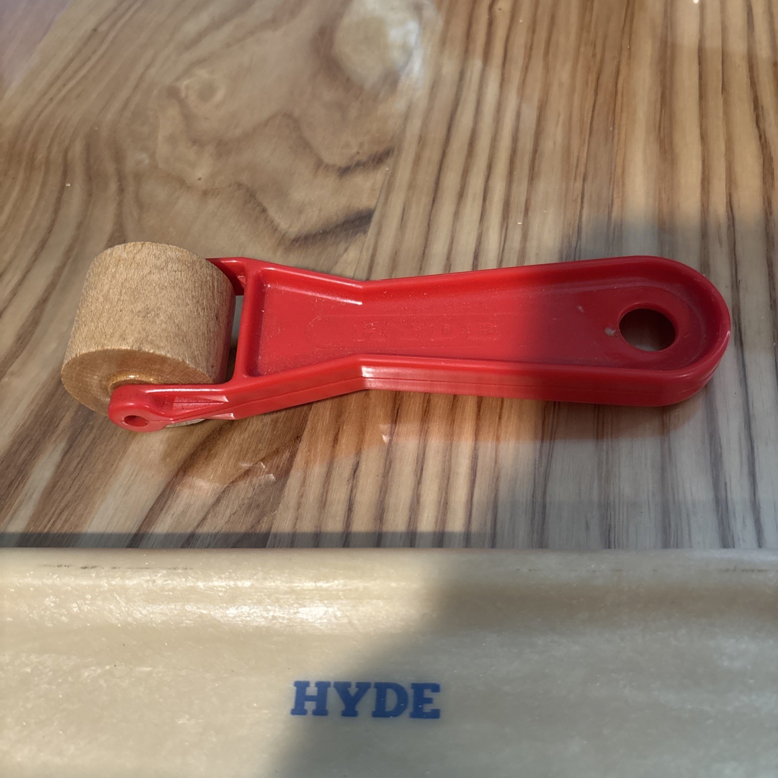 Hyde Brush 12 Inches & Hyde red handle roller USED