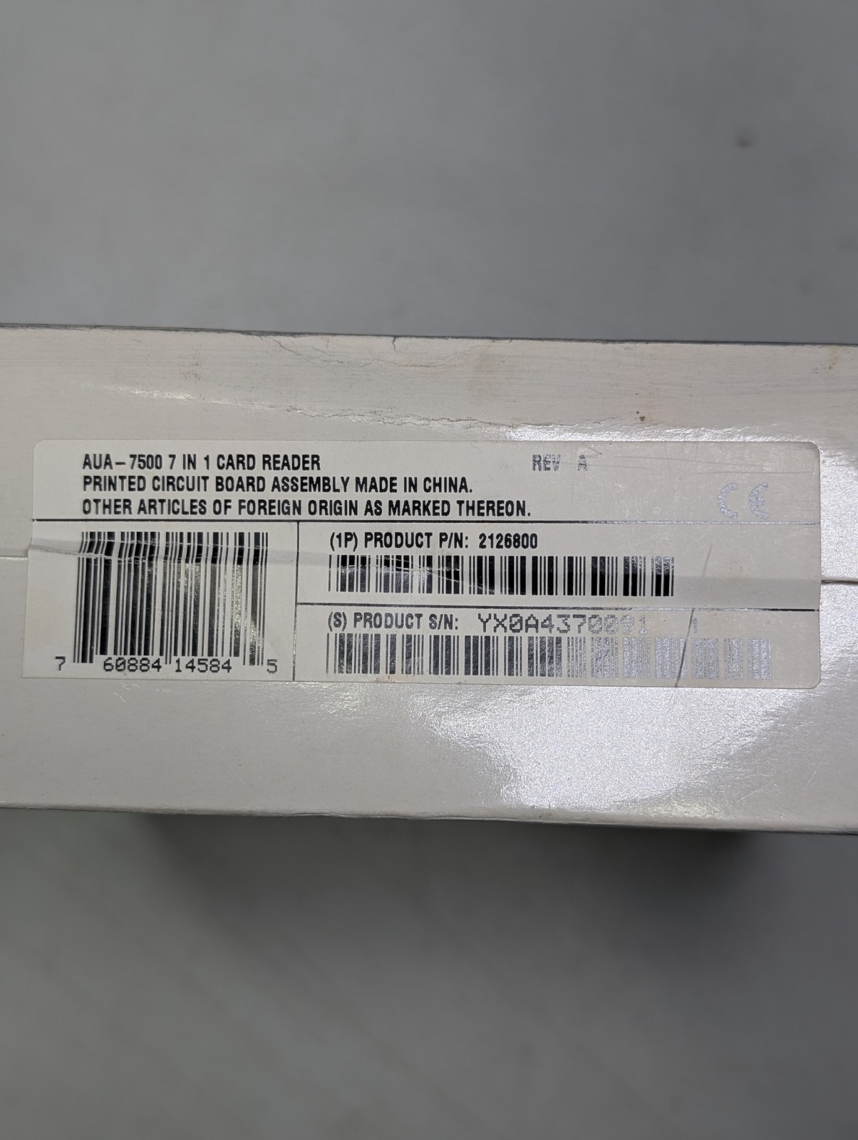 Adaptec Multi-Card Media Reader AUA-7500A Internal/ External 16-1 EXCELLENT