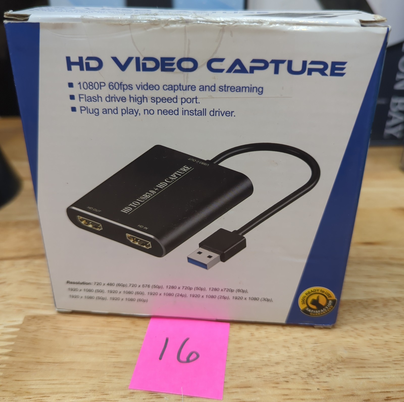 HD Video Capture U318-US-A HD to USB 3.0 + HD Capture