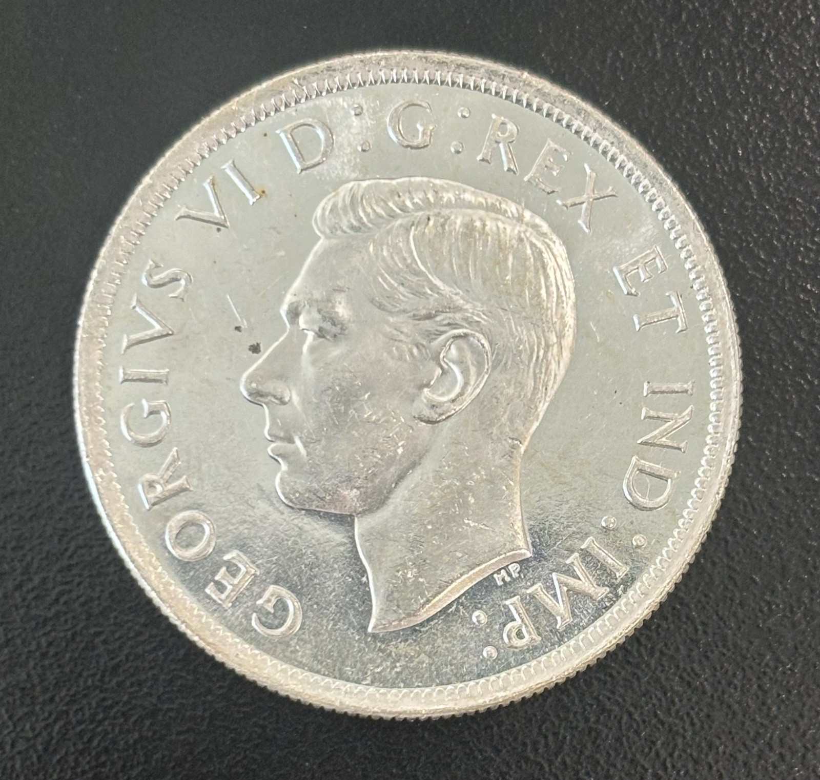 1939 SILVER CANADA DOLLAR KING GEORGE UNCIRCULATED SEMI PL/CAMEO