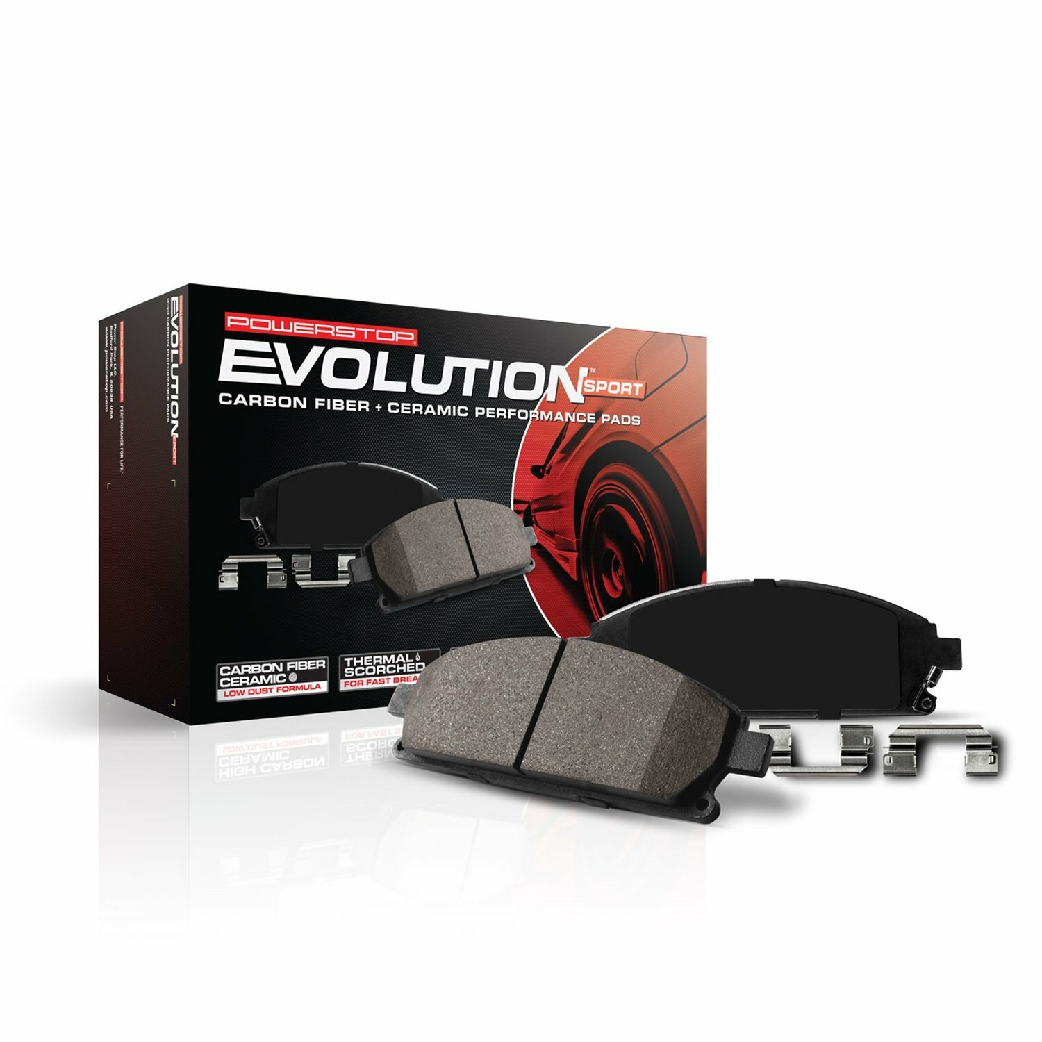 Power Stop (Z23-865) Z23 Evolution Sport Brake Pads, Front