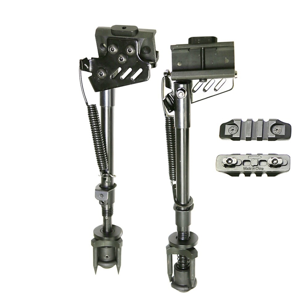 NcSTAR VBSKPM Universal Rifle Side Mount Bipod w/ KeyMod M-LOK Weaver Adapters
