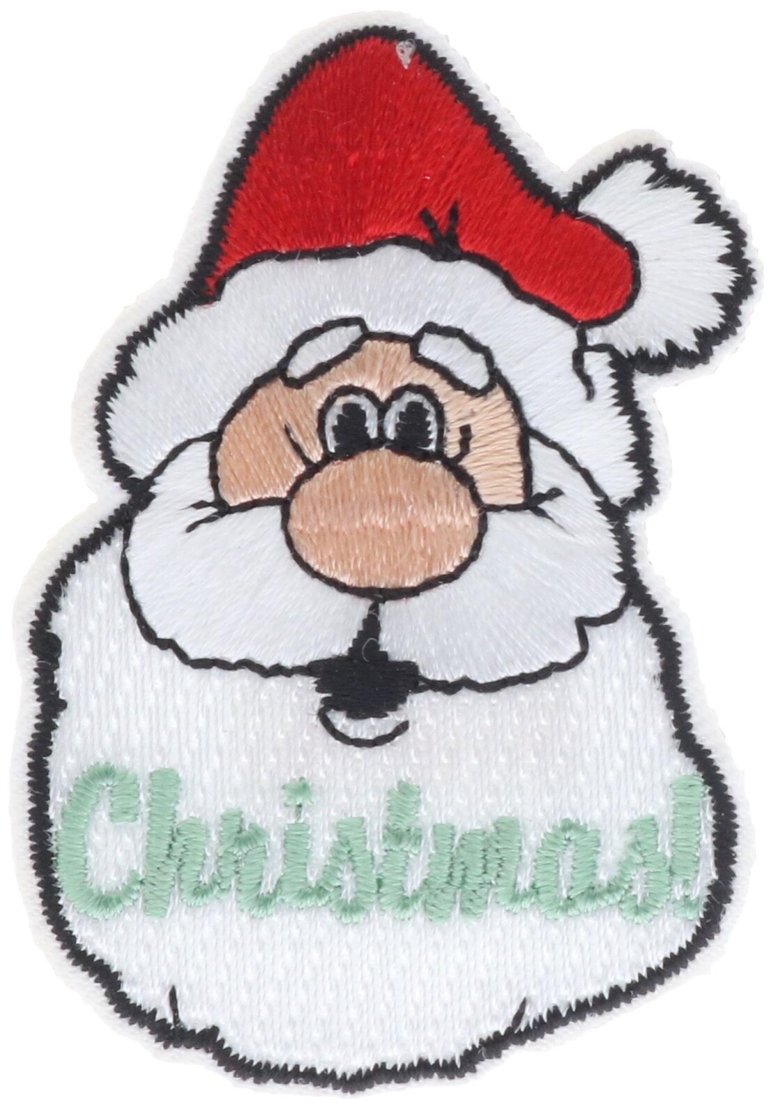 Christmas Santa 2 inch patch AVA3076 F4D20W
