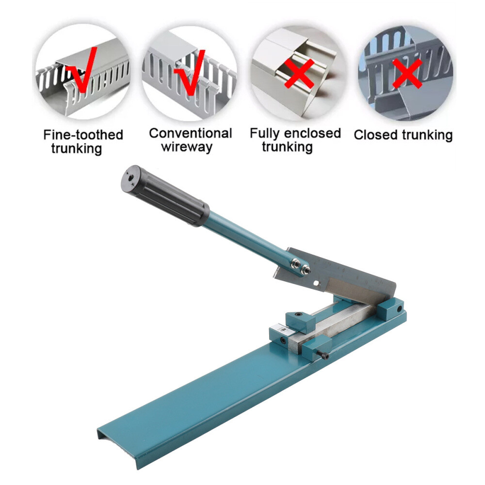 PVC Angle Adjustable Cutting Machine Trunking Cutter Manual Plastic Wiring Duct