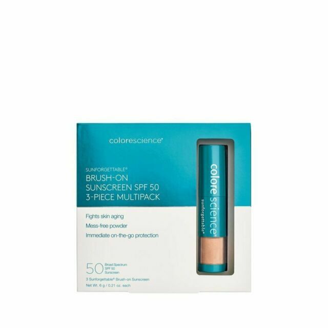 Colorescience Sunforgettable Total Protection Brush-on  Spf 50 Multipack MEDIUM