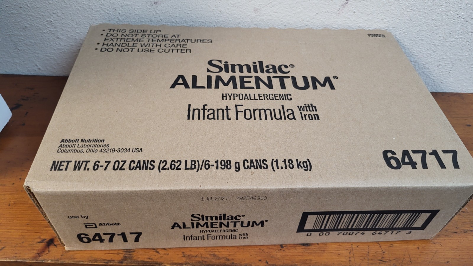 6 ALIMENTUM Powder Formula 7oz Cans Exp 08/27