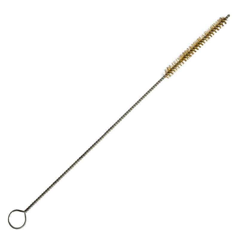 1/2" Brass Tube Brush- 16" Handle Pipe Cleaning Brush