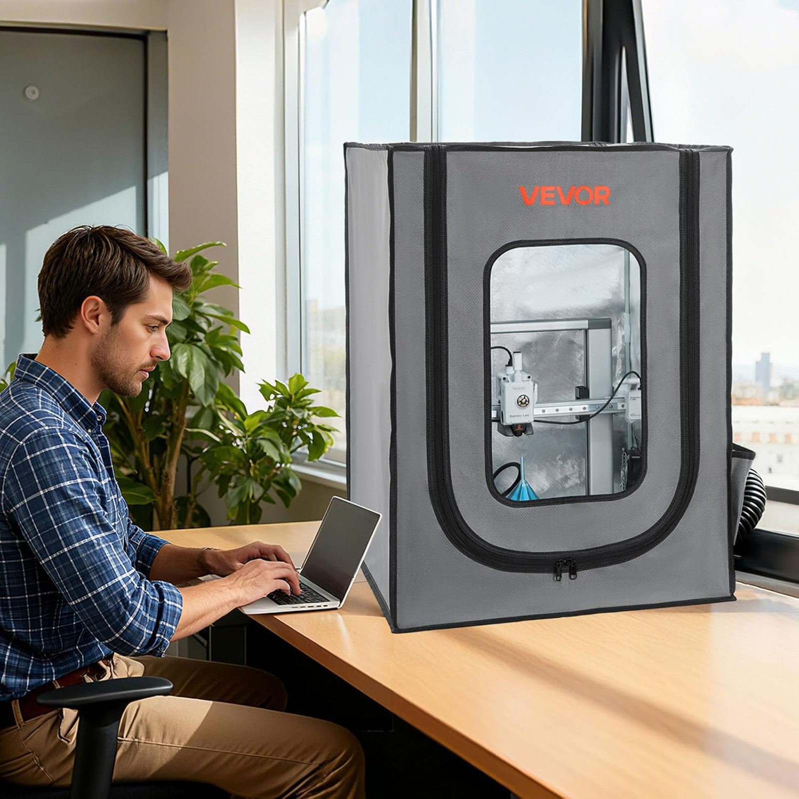 3D Printer Enclosure with Ventilation Dustproof Waterproof Oxford Cloth