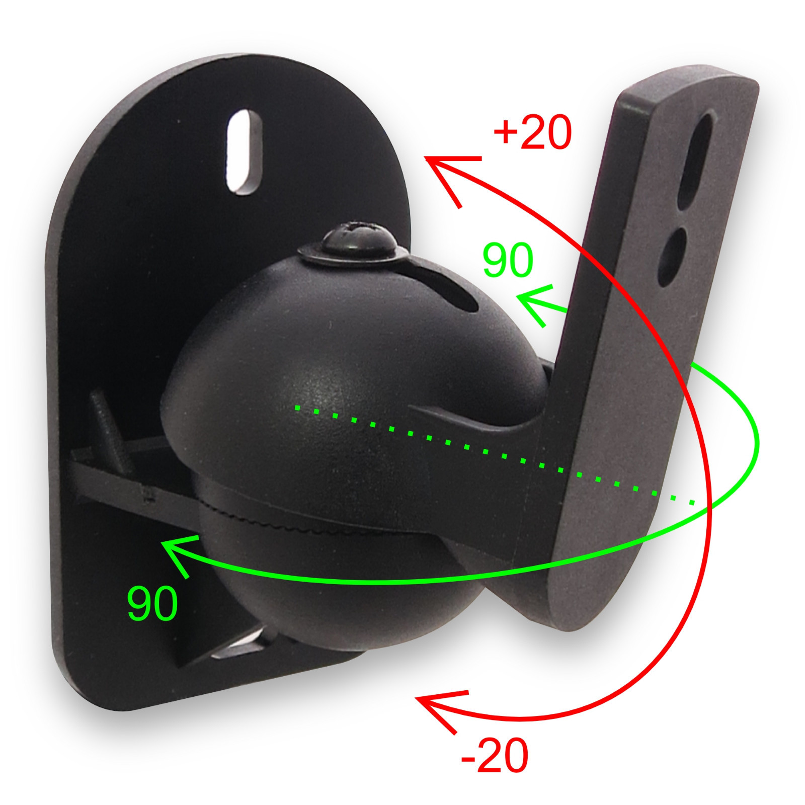 5 Surround sound speaker brackets Wall mount for Sony