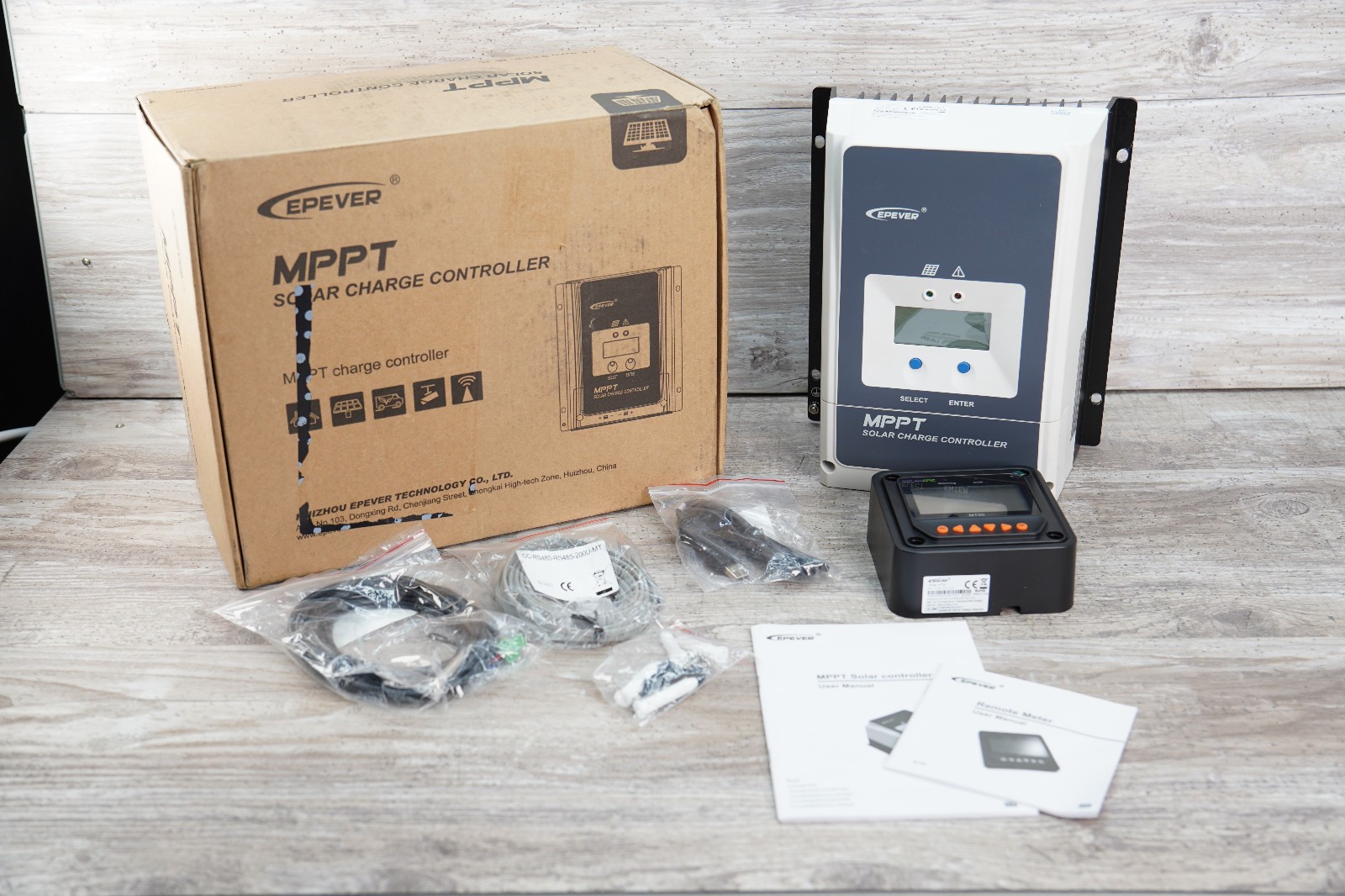 EPEVER 50A MPPT Solar Charge Controller 12V/24V/36V/48V Auto Max.Pv 150V Input