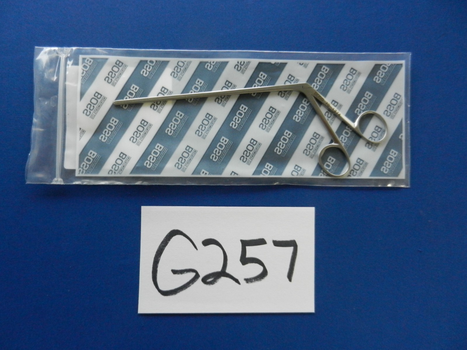 Boss 70-1374 Decker Forceps, Straight, 1.5x6mm 6"