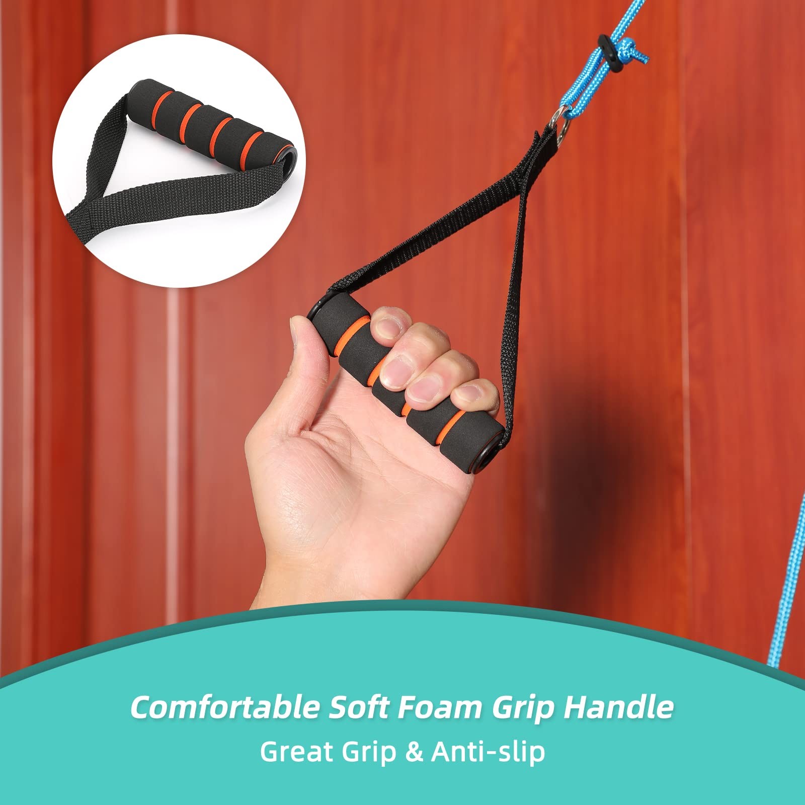 Shoulder Pulley - Exercise Pulleys for Shoulder Rehab Over Door & Physical Th...
