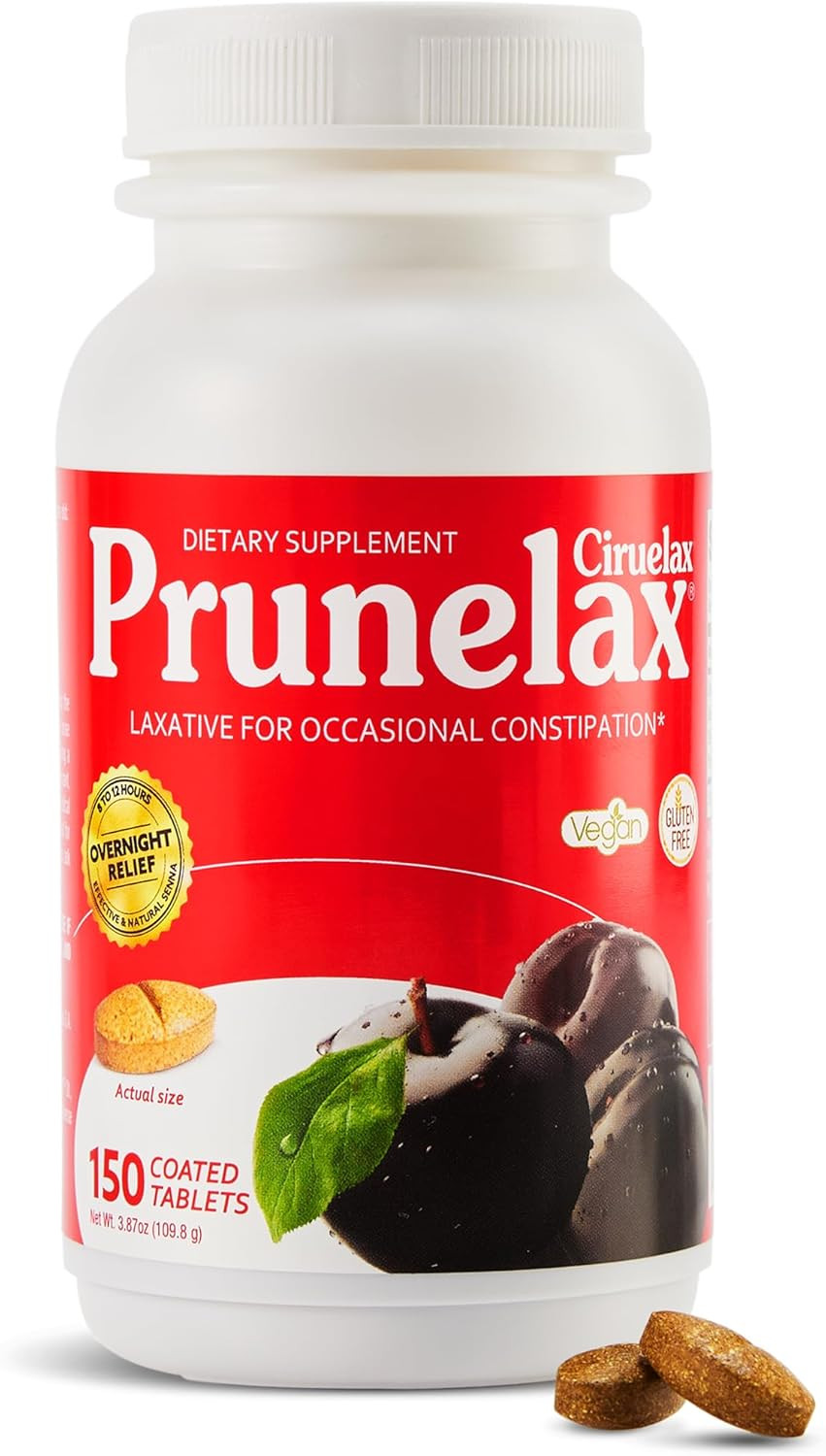 Prunelax Tablets, 150 Count