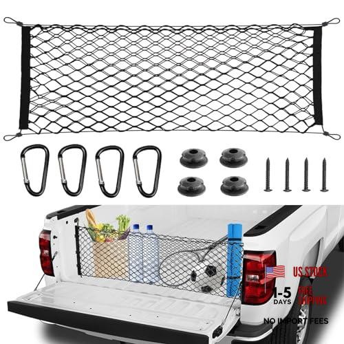 BAILALIBO Cargo Net for Pickup Truck Bed, Adjustable 50x18inch Envelope Style