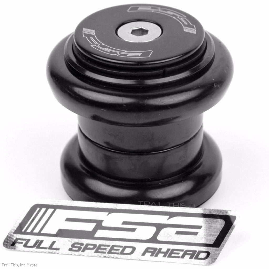FSA TH-855 1-1/8" Threadless Steel Headset MTB Road CX Bicycle Black
