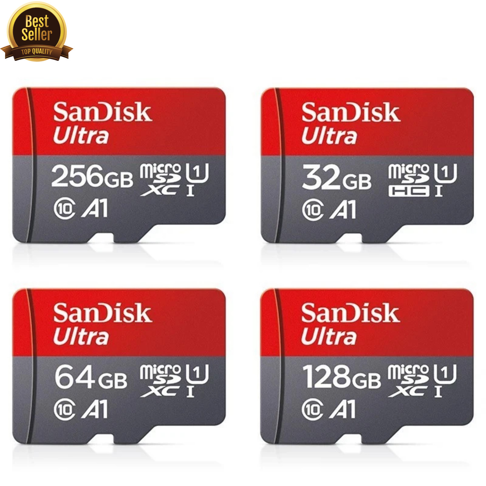 SanDisk Micro SD Ultra Memory Card 16GB 32GB 64GB 128GB 256GB TF LOT