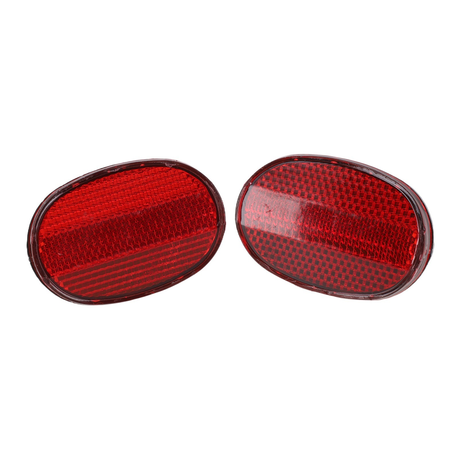 Increase Nighttime Visibility with Bicycle Oval Rear Mudguard Reflector