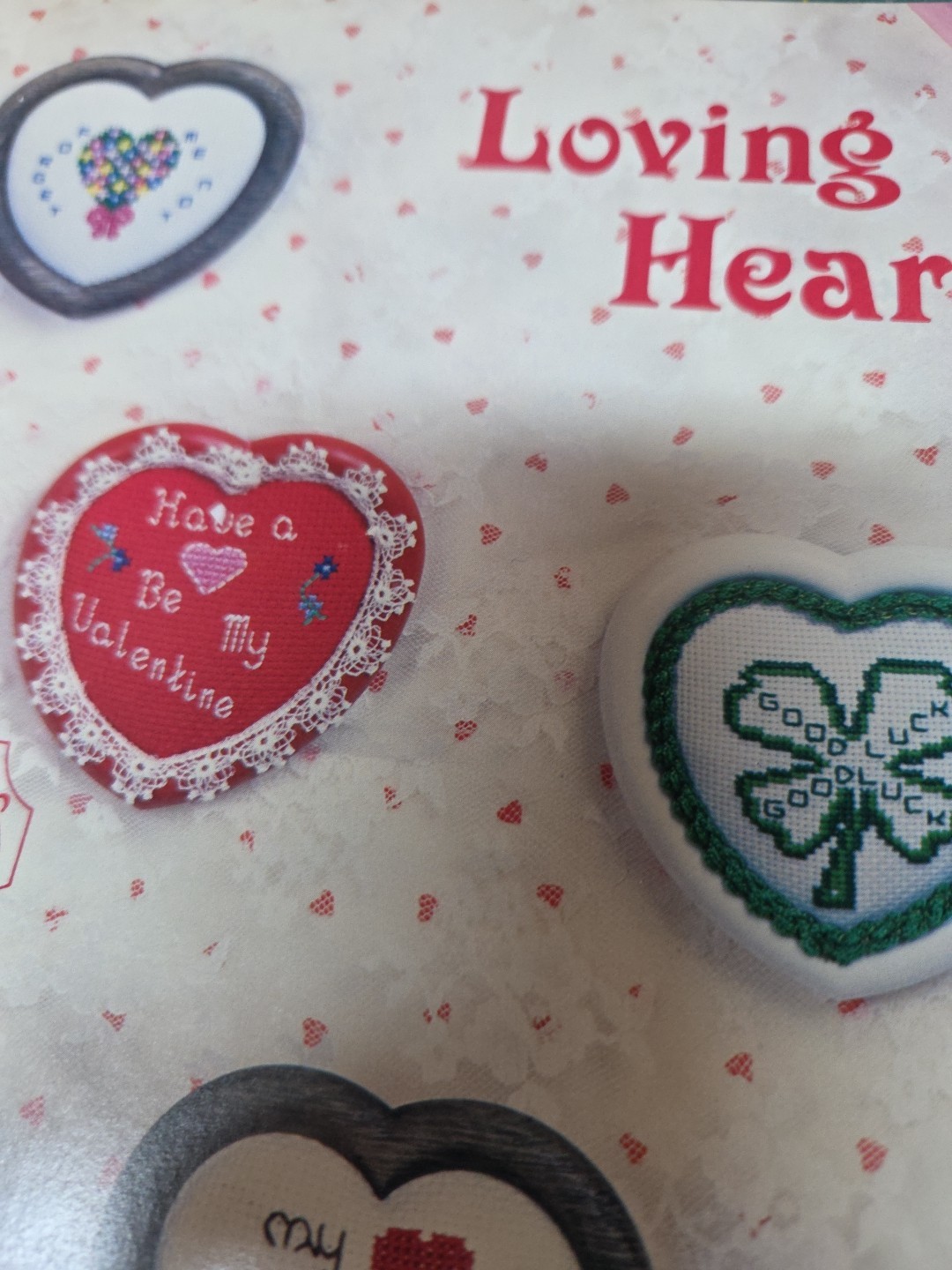 Krazy Stitches Loving Hearts Cross Stitch Pattern