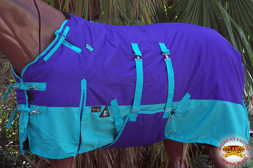 HILASON 1200D Winter Waterproof Poly Horse Blanket Belly Wrap | Turnout