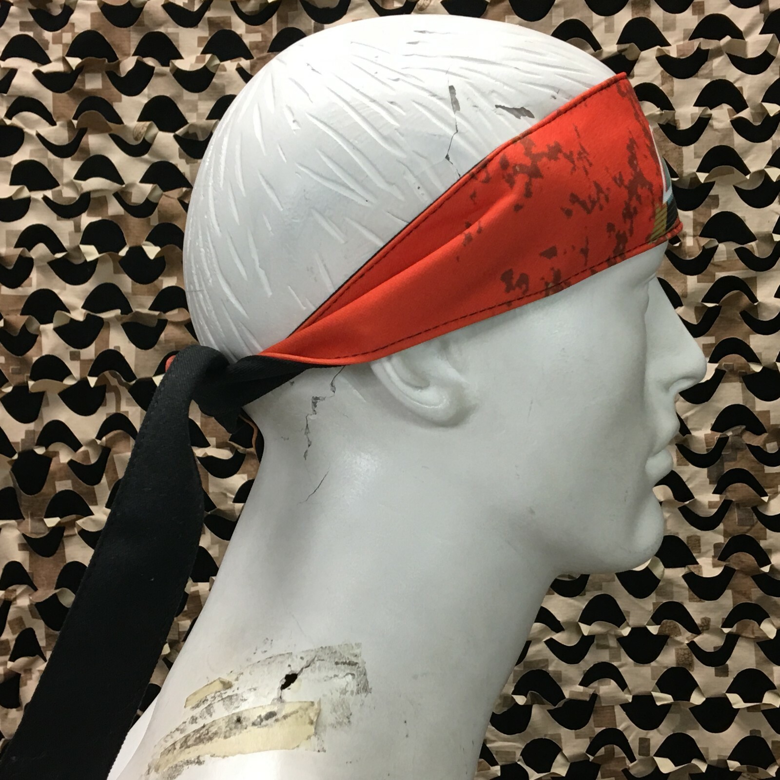 NEW HK Army Headband - Retro Liquid Orange/Lime