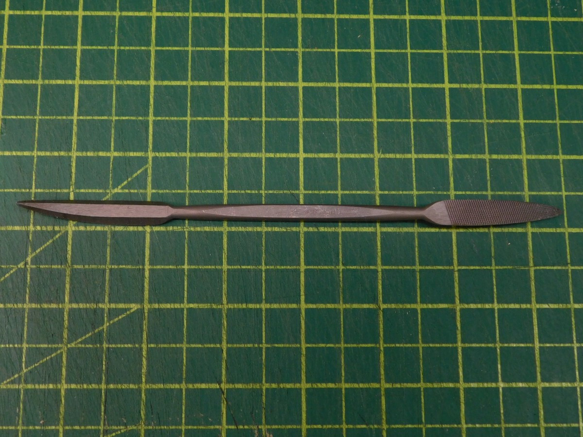 GROBET VALLORBE SWISS Die Maker's Riffler Silversmith Jeweler #700 7-1/8" Cut 0