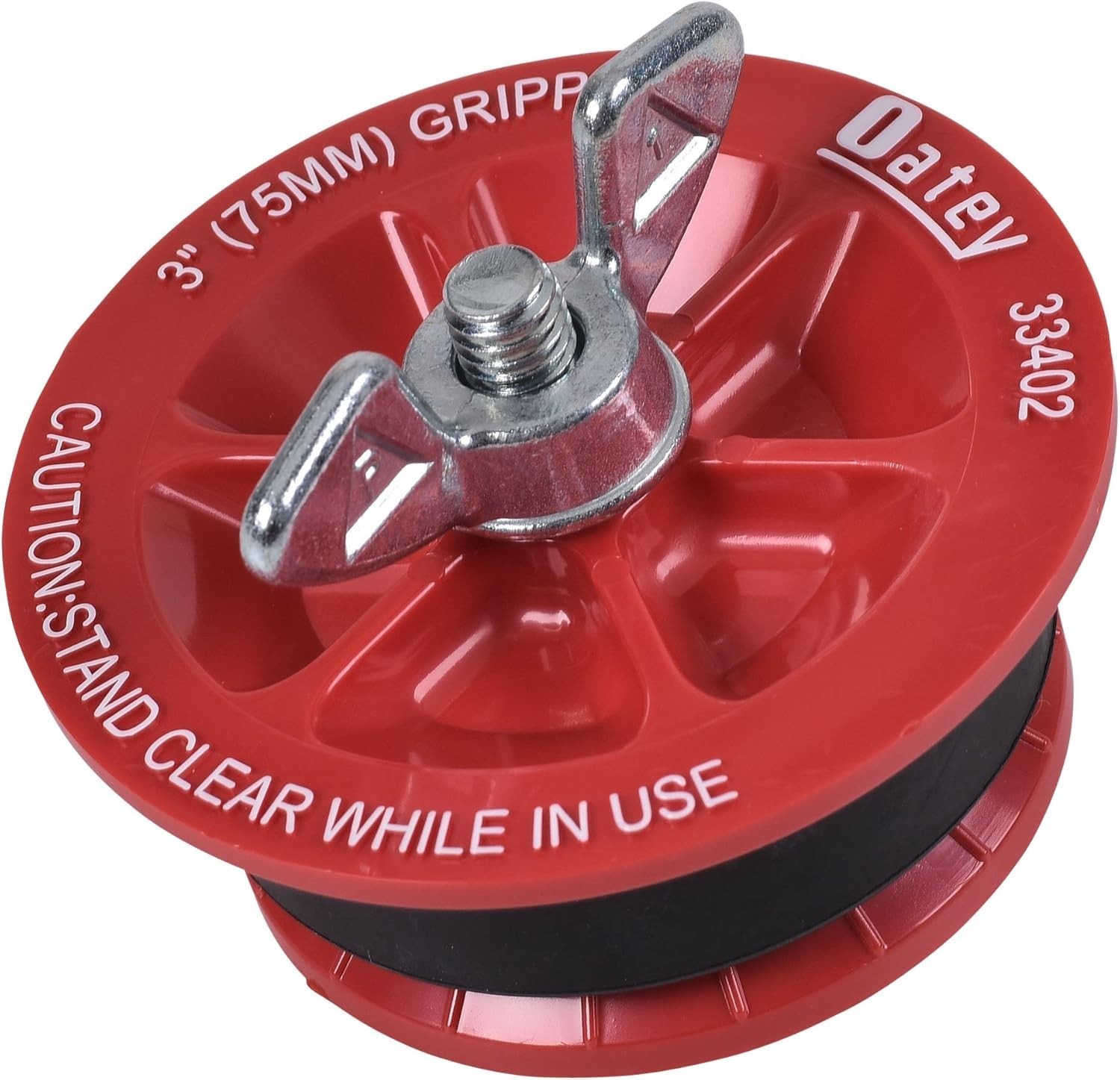 33402 End-of-Pipe Gripper Plugs, 3 in, 5 Psi Back
