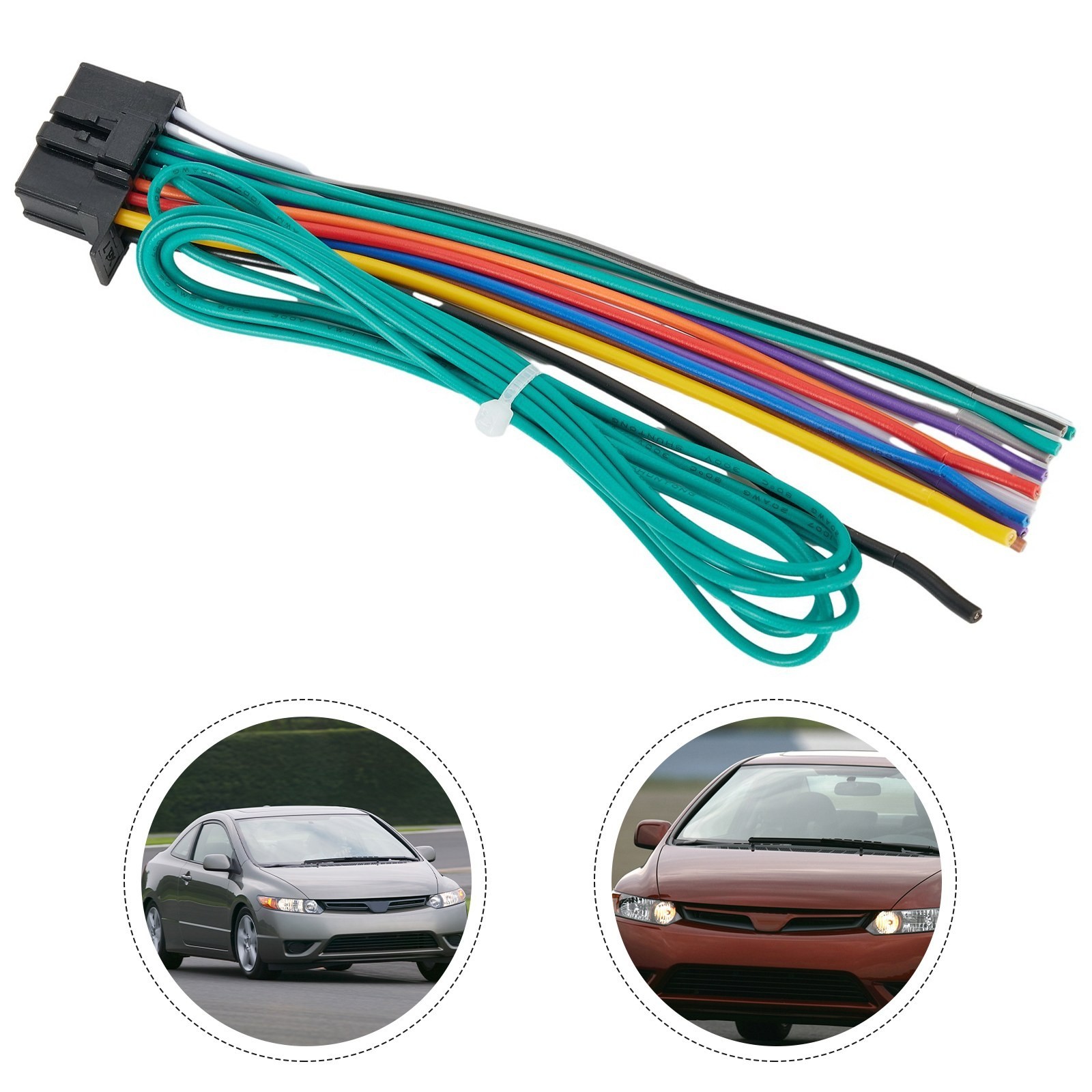 Easy Installation Wiring Harness for Pioneer DEH P4600MP DEH P3600 and more