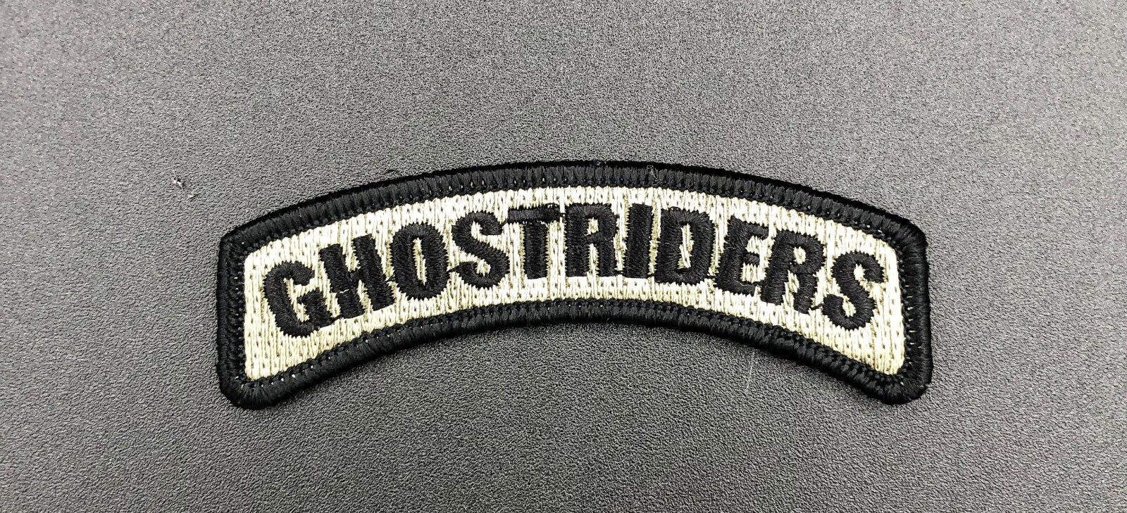 Ghost Riders Grey Background Black Border Tab Style Army Aviation Patch OEF OIF
