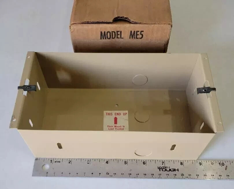 Broan Music & Sound ME5 Recessed Metal Speaker Enclosure 9" - New in Box