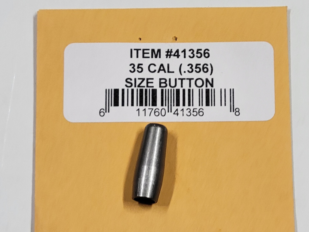 41356 REDDING 35 CALIBER STEEL SIZE BUTTON - BRAND NEW - FREE SHIP