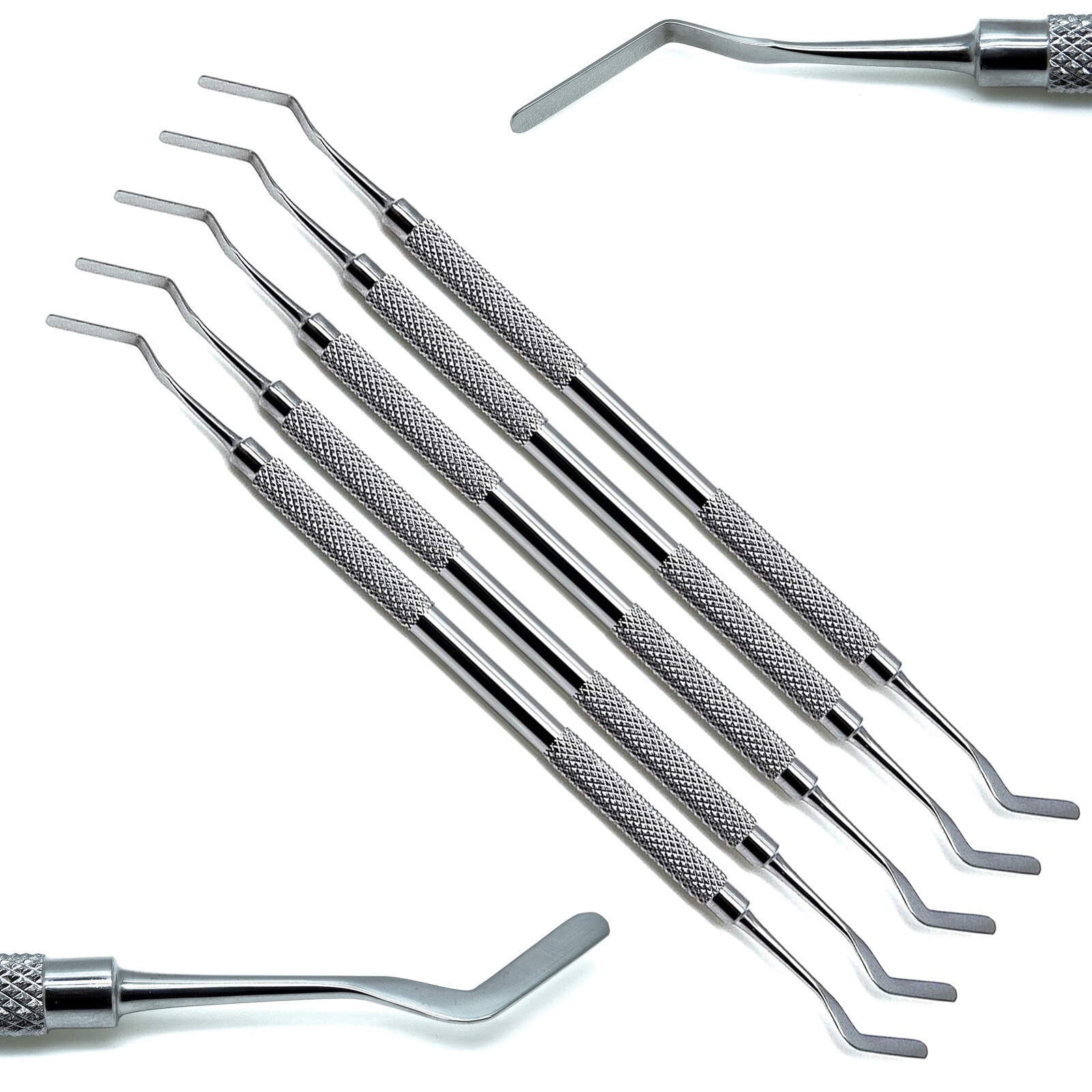 5PC Dental Heidman Spatula 3mm Composite Plastic Cavity Cement Filling Heidemann