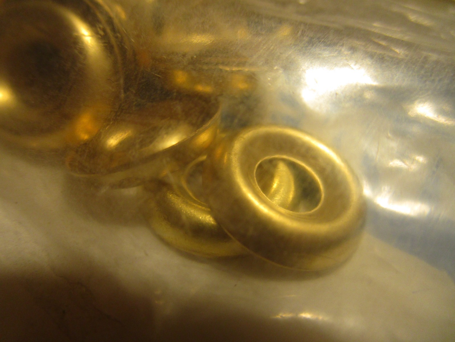 #8 Brass Finishing Washer QTY 100