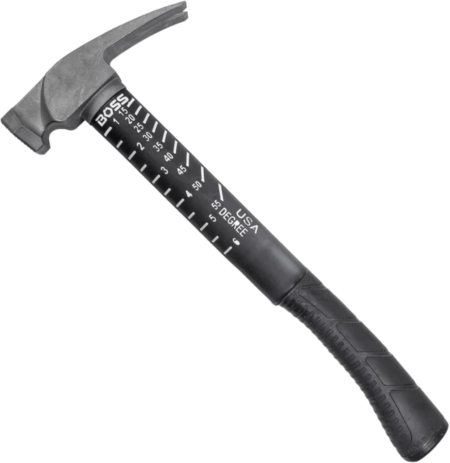 14 oz Ti64 Titanium Hammer, Poly Fiberglass Handle | Smooth Face, Construction