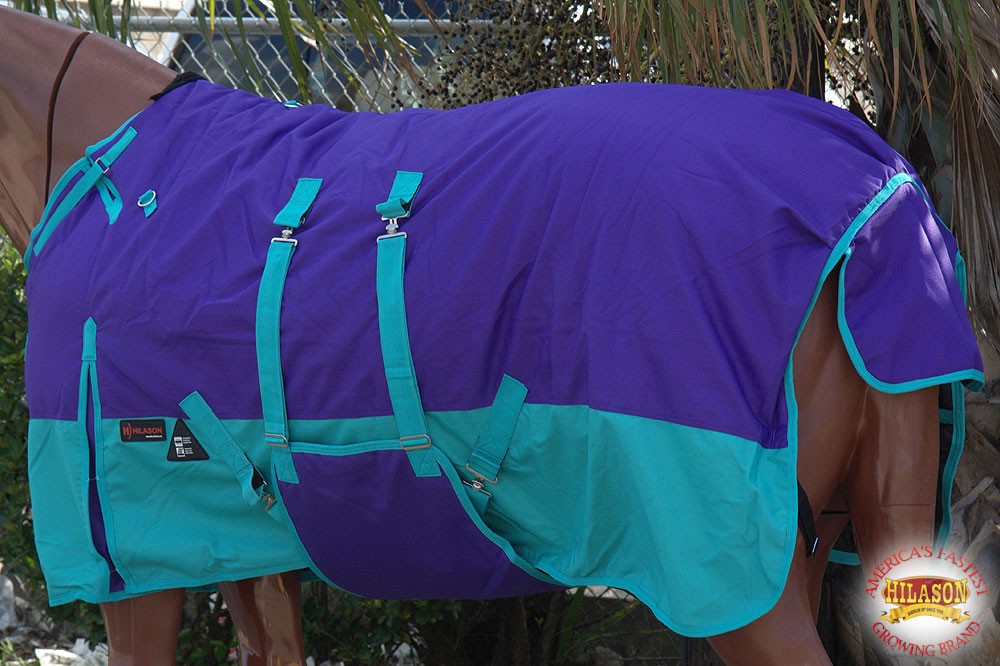 HILASON 1200D Winter Waterproof Poly Horse Blanket Belly Wrap | Turnout