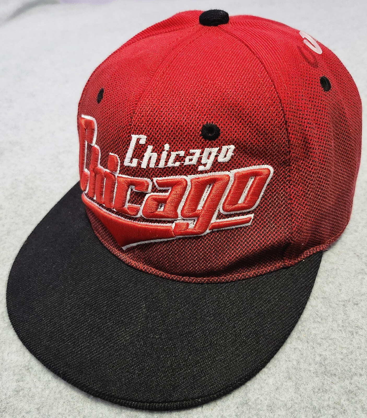 Chicago Red  Colors Adjustable Snapback Number 23 On The Side