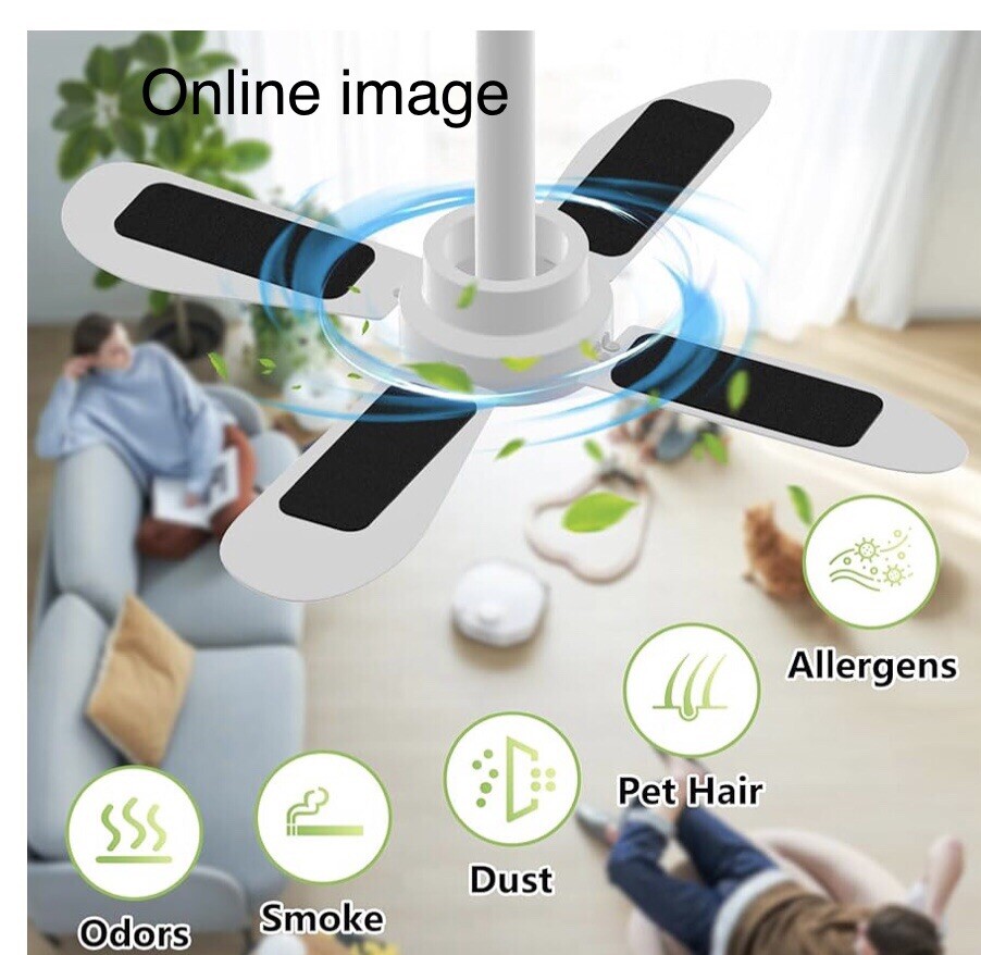 5 Pack Ceiling Fan Filters for Blades