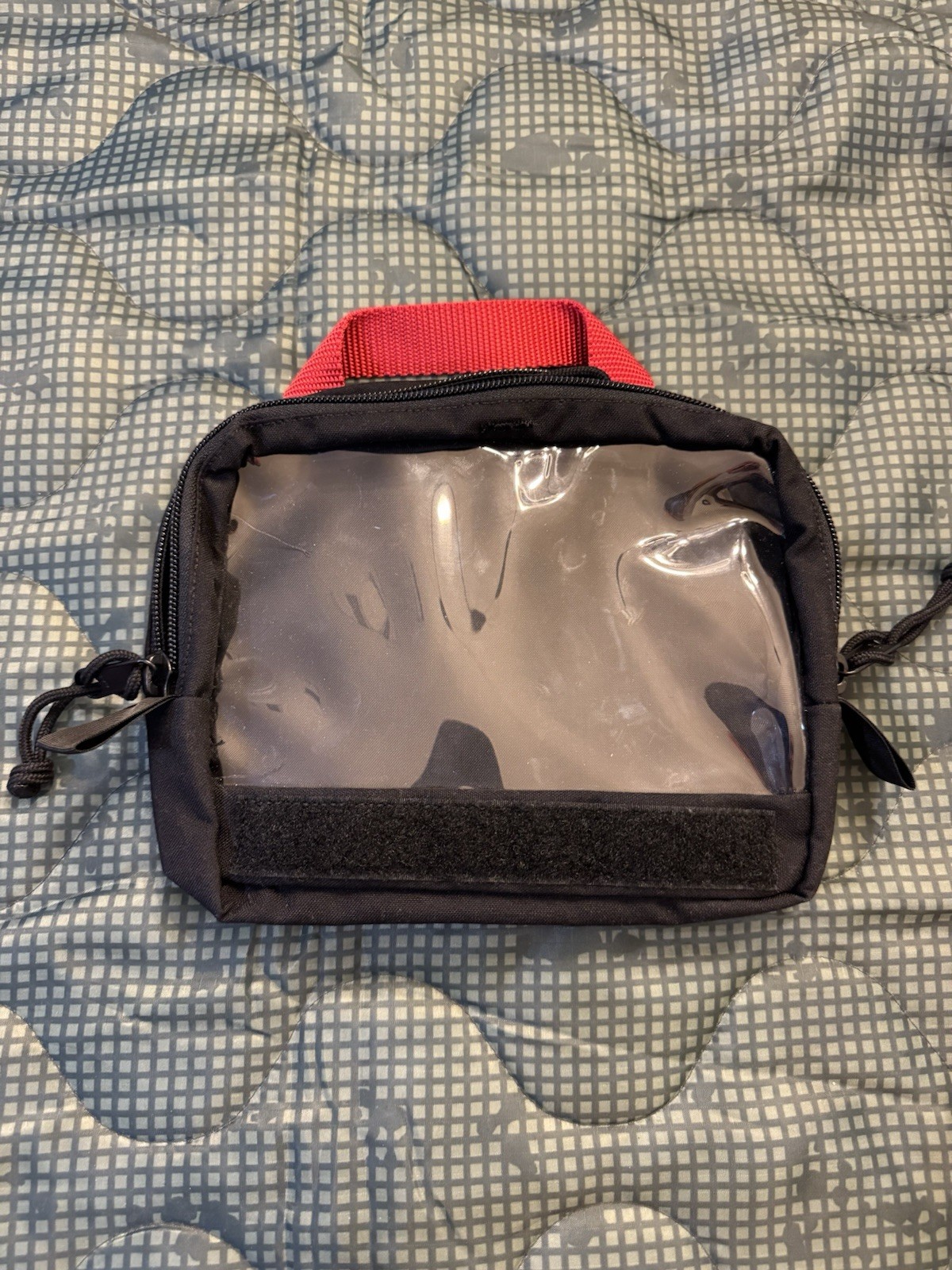 Mystery Ranch Tactical Pouch w/Window Black w/Red Leaf 2020