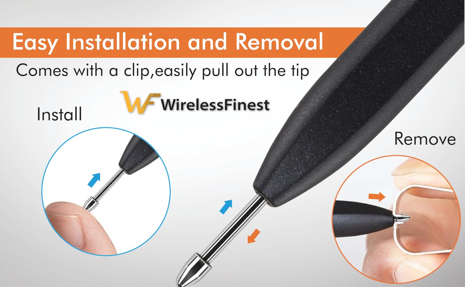12 PCS Pen Tips Nibs Replacement With Tool For Remarkable 2 1 Kindle Scribe