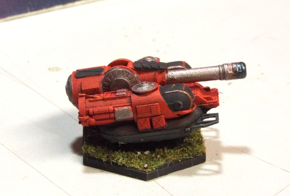 BATTLETECH SRM 71 HOVER TANK [KELL HOUNDS] (3D-PRINTED, PAINTED)