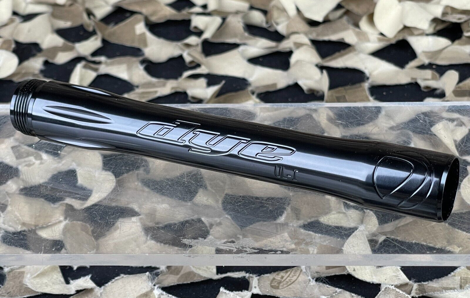NEW Dye UL-I Barrel Back - Autococker Threaded - Polished Black