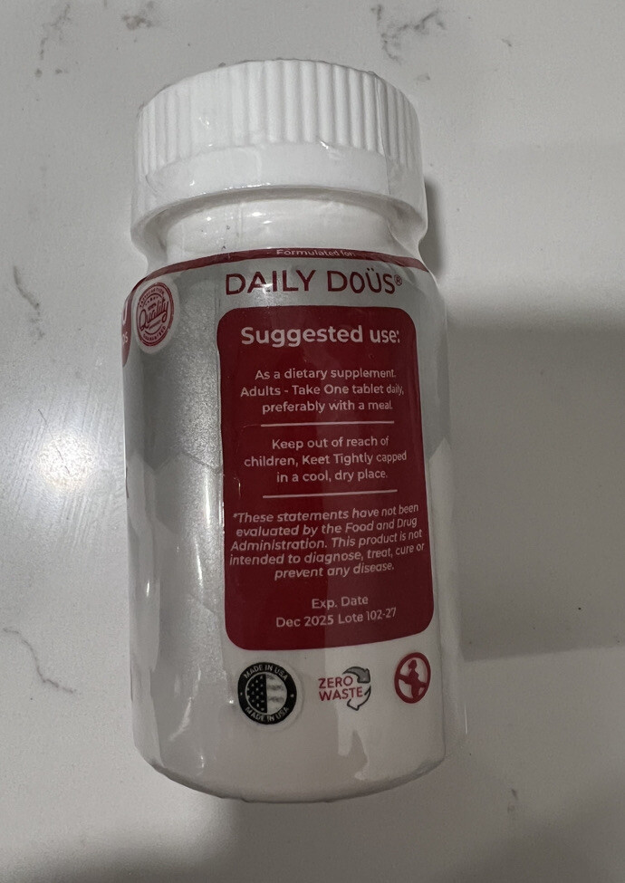 Daily Work Pills - New, Sealed, Authentic by Daily Dous