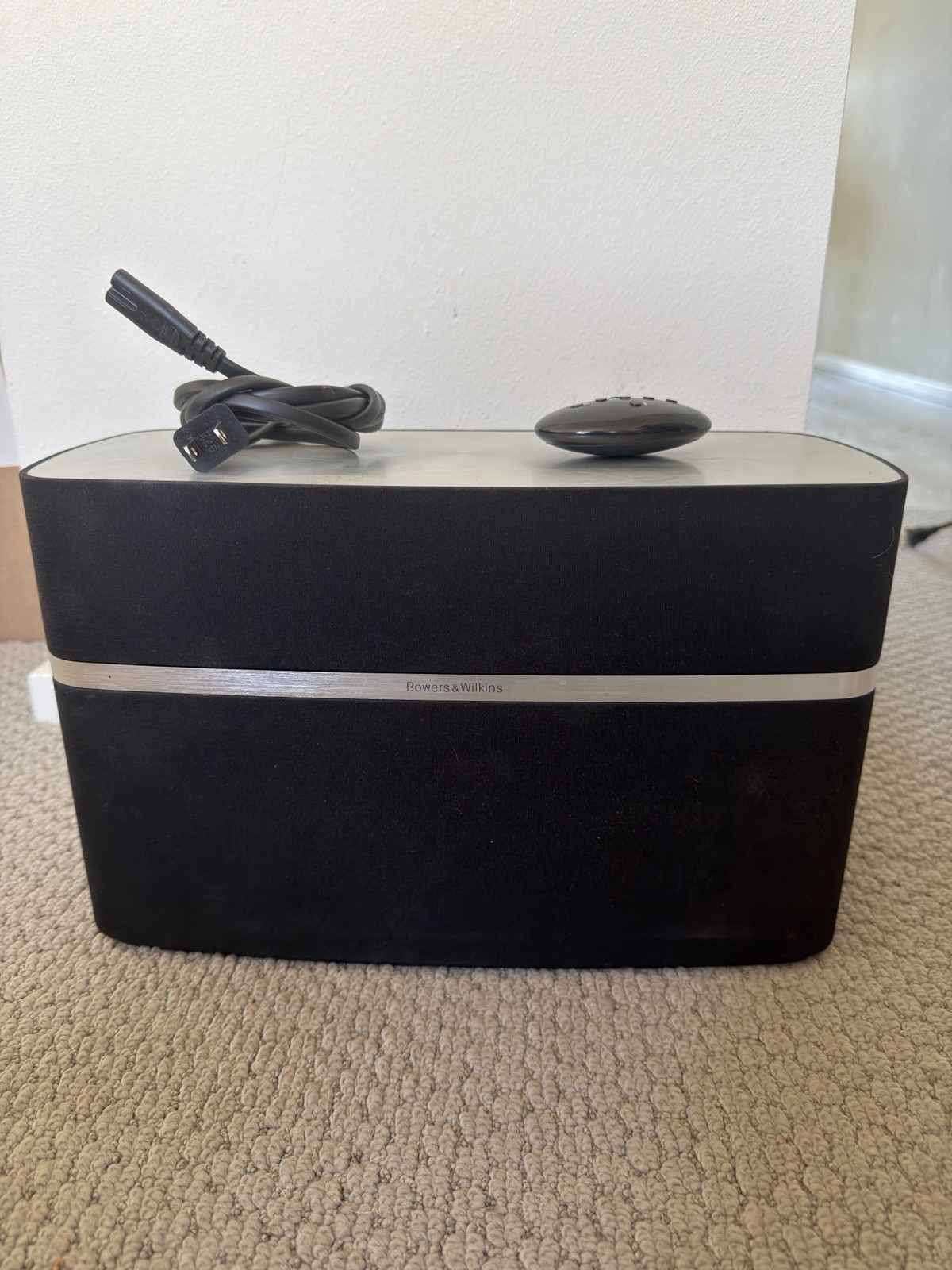 Bowers & Wilkins A7 Wireless Speaker + Remote | For Parts or Repair (No Power)