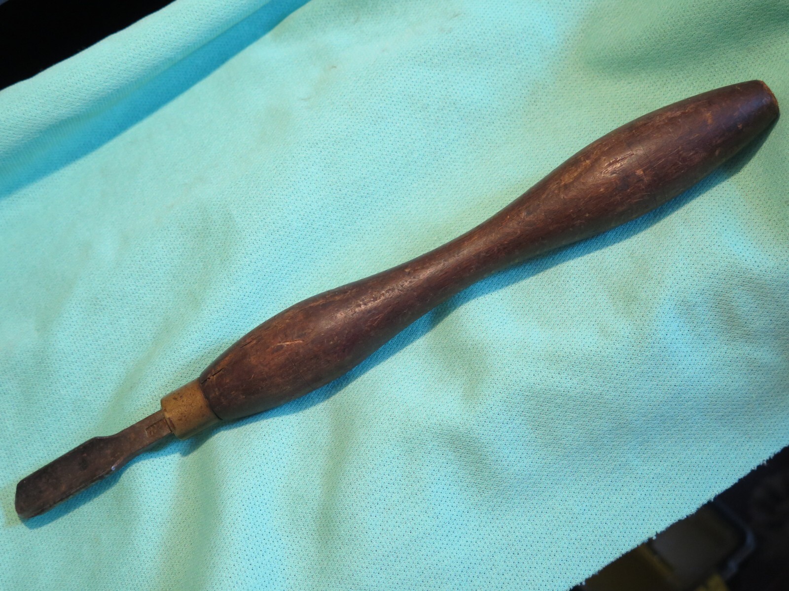 usa Antique unusual NEWBOULD gouge 5/8” chisel w/ tang  wood chisel wood turning