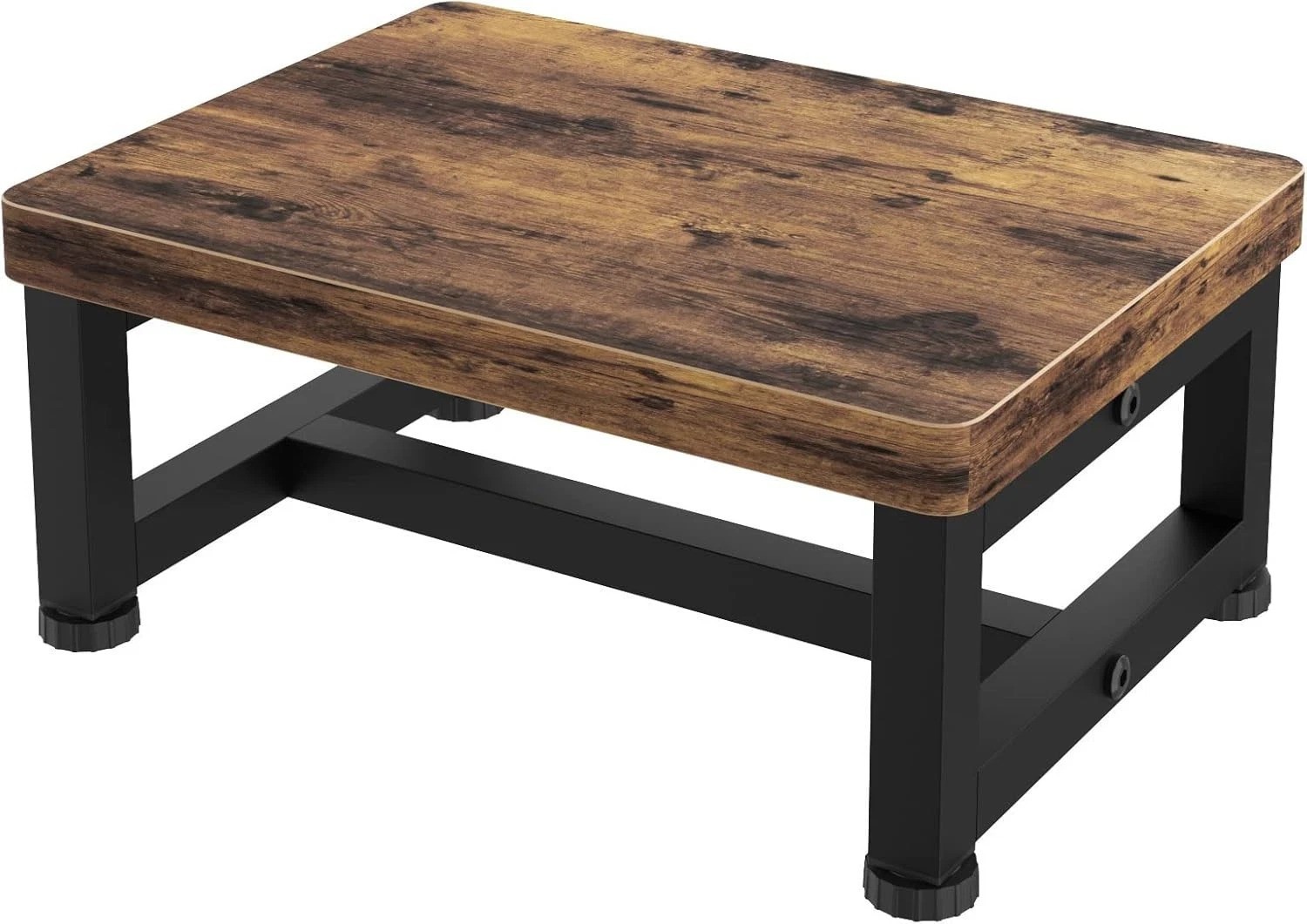 Versatile Wooden Step Stool for Kids & Adults - 500 lbs Capacity, Easy Assembly